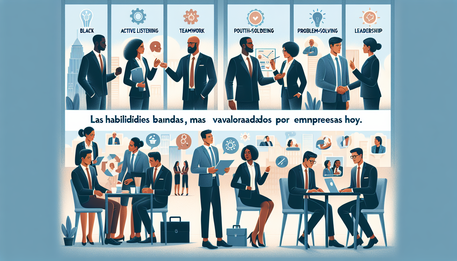 Las habilidades blandas más valoradas por empresas hoy