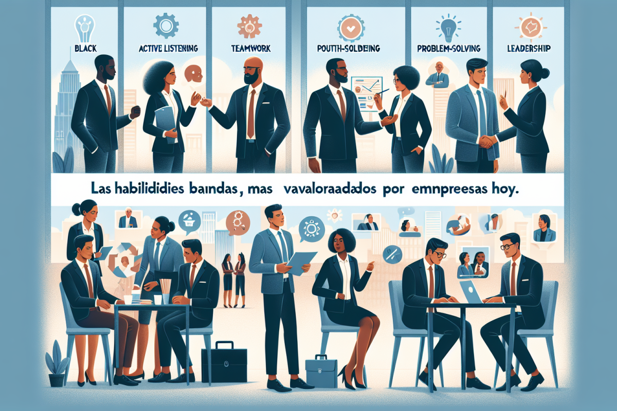 Las habilidades blandas más valoradas por empresas hoy